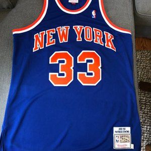 Patrick Ewing 1991-92 Authentic Jersey NY Knicks